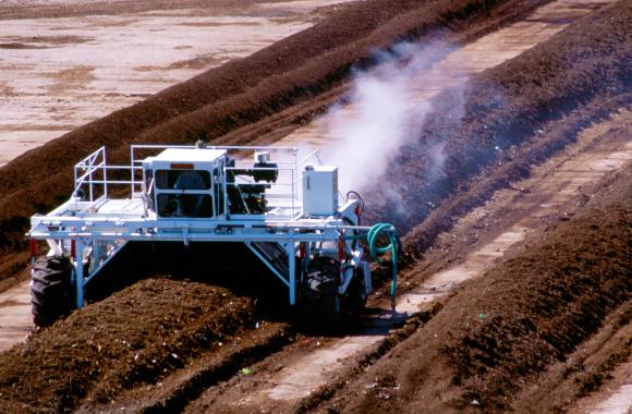 Centralized composting facility